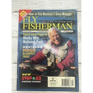 Fly Fisherman Magazine February 2000 Fishing Rocky Mountain Natl Park Montana